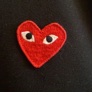 Comme des Garçons black hoodie